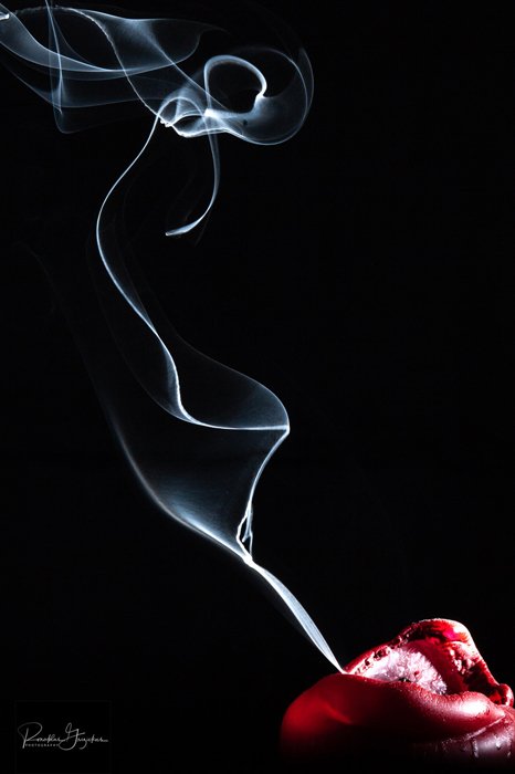 Abstract smoke photography