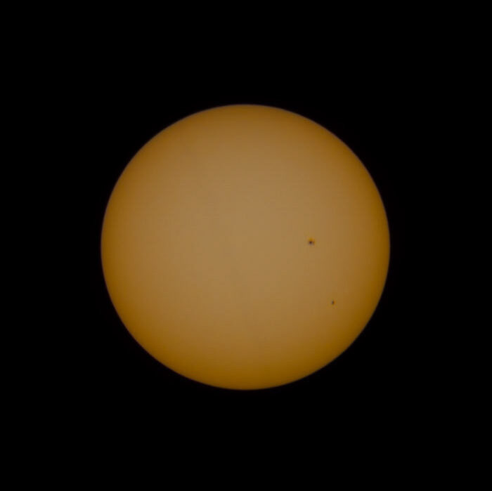 photo of sun spots