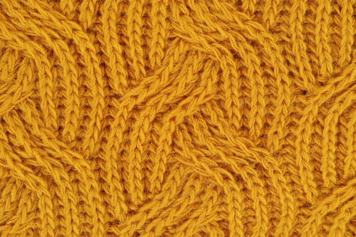 Yellow knit pattern