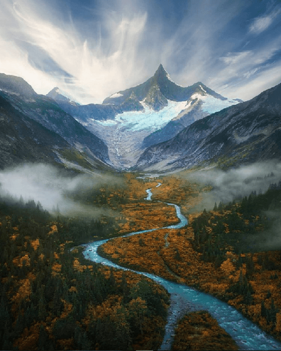 Mountainous landscape photo by Mark Adamus
