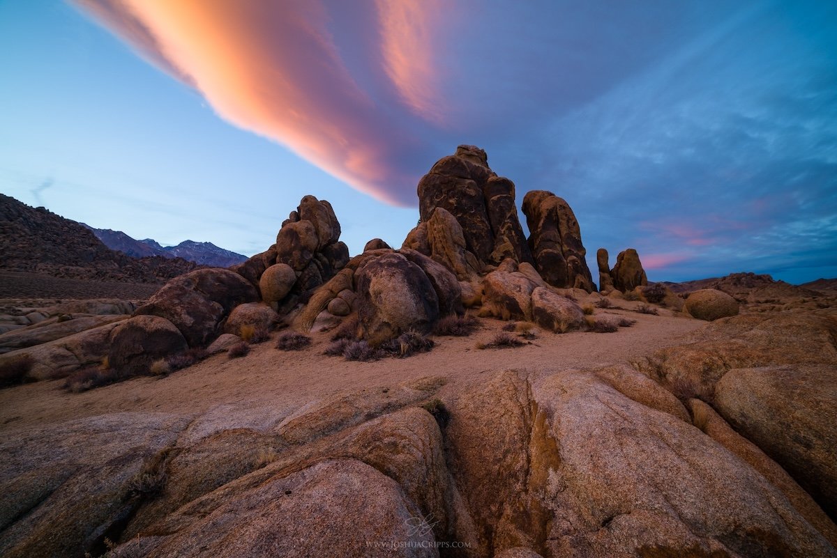 A desert landscape by one of the best nature photographers Joshua Cripps