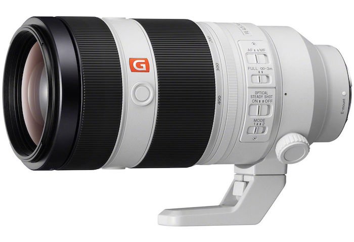 Sony FE 100-400mm f4.5-5.6 GM OSS lens