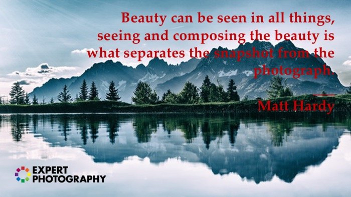 Photography quote by Matt Hardy
