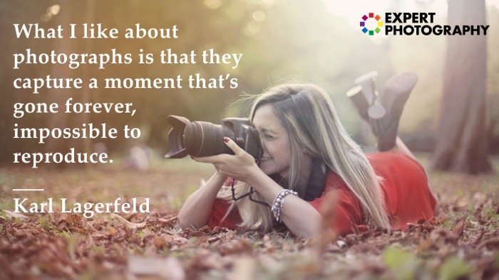 Photography quote by Karl Lagerfeld