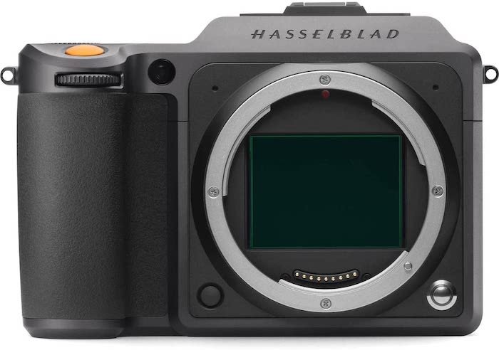 Product image of Haselblad X1D II 50C high-end camera body, one of the best cameras for product photography