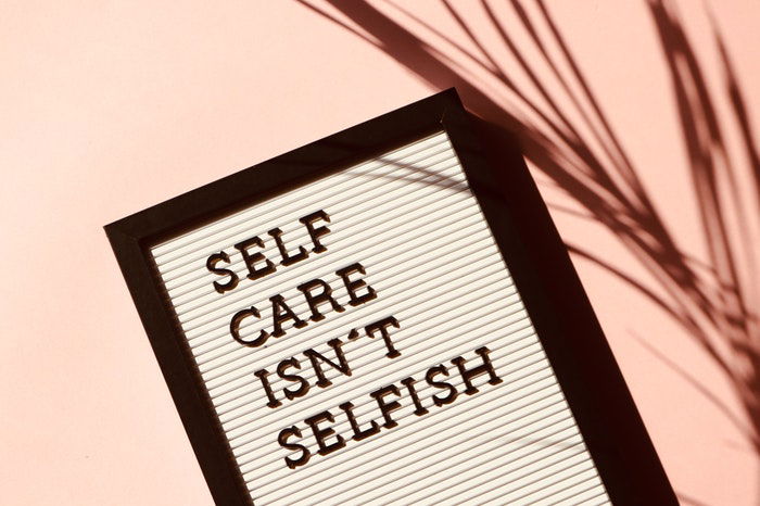 A book called self care isnt selfish