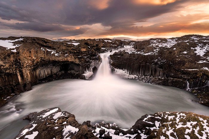 A beautiful flowing waterfall from Fstoppers 'Photographing the World 1' Landscape Photography Course