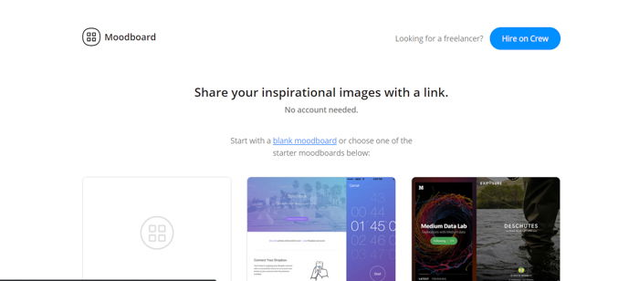 Landing, a platform for making virtual mood boards, brings its creation  tools to mobile