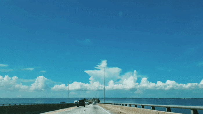 Zhiyun hyerlapse of driving in a car