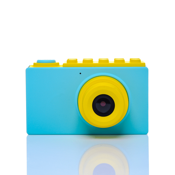 360 product photography of a toy camera