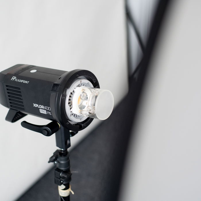 Lighting setup for 360 product photos