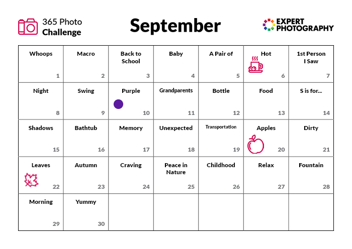 September Photo Challenge