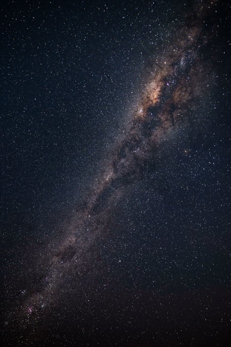 银河系的惊人照片