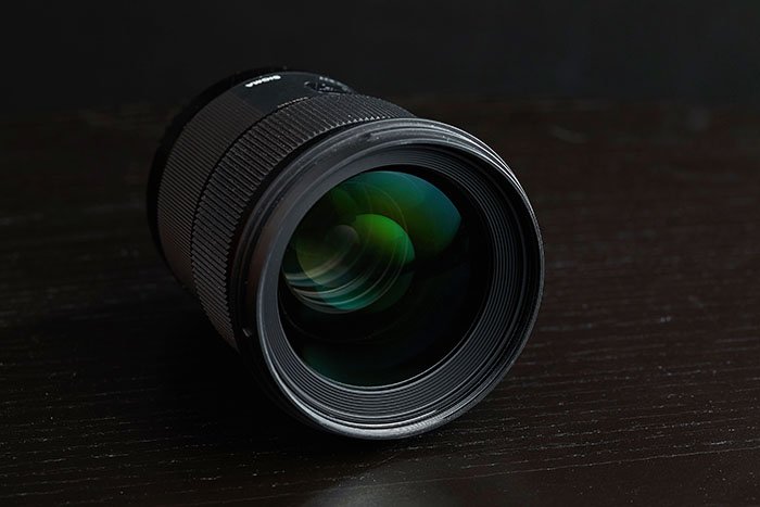 Front view of Sigma 50mm f 1.4 dg hsm art lens