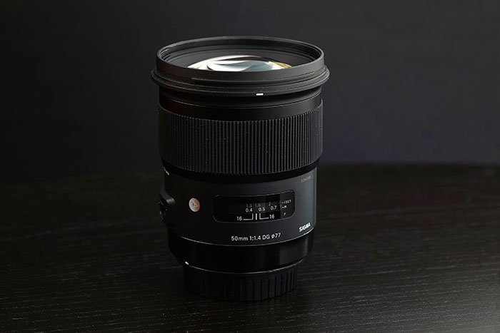 Sigma 50mm f 1.4 dg hsm art lens