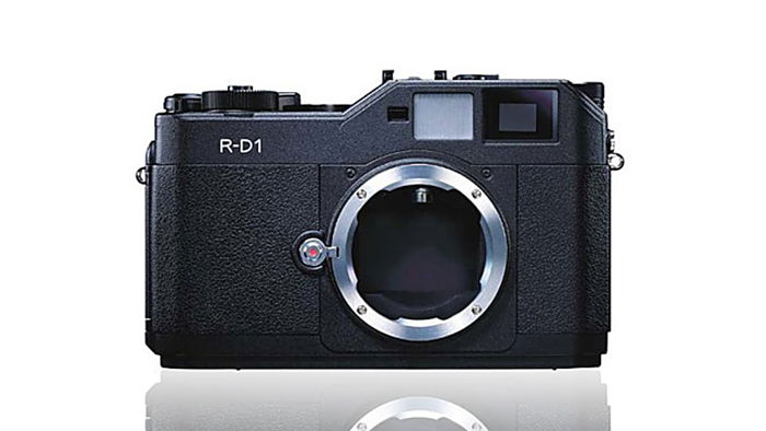 Image of a mirrorless camera