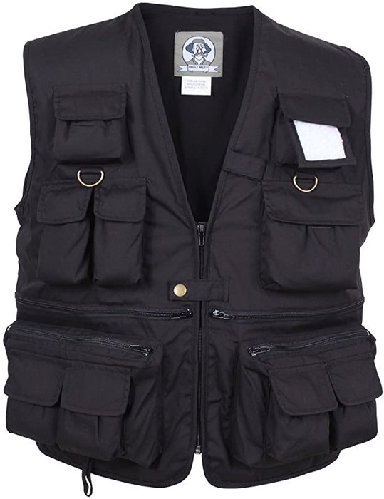 Rothco Uncle Milty Travel Vest for photographers