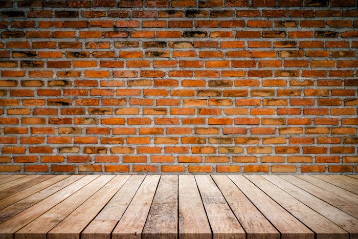 Image of a brick style DIY photo backdrop
