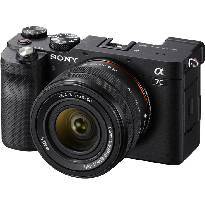 best camera for portraits: Sony A7C mirrorless cameras