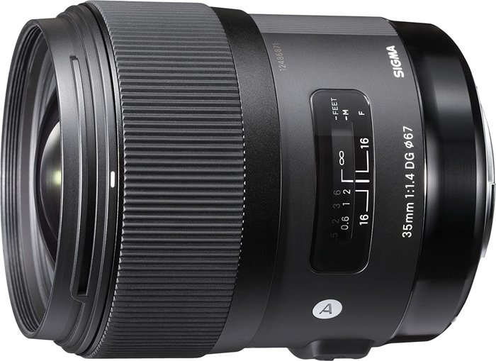 Image of the Sigma 35mm F1.4 DG HSM Art lens