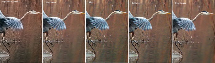 heron noise reduction comparison plug-ins