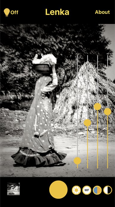 Screenshot Lenka app Indian woman carrying basket
