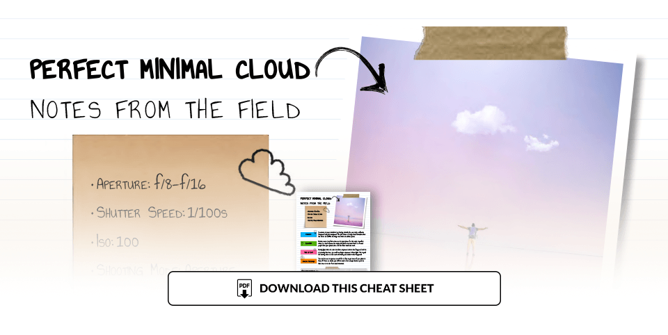 Illustration for cloud photography cheat sheet