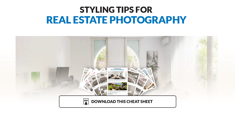 Illustration for real-estate photography cheat sheet