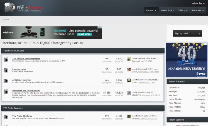 12 Best Photography Forums in 2023  Updated  - 10