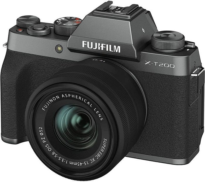 best mirrorless camera for travel 2021 Fujifilm X-T200