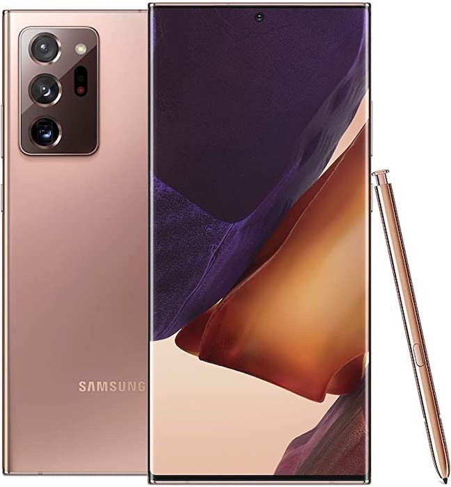 Samsung Galaxy Note 20 Ultra camera phone
