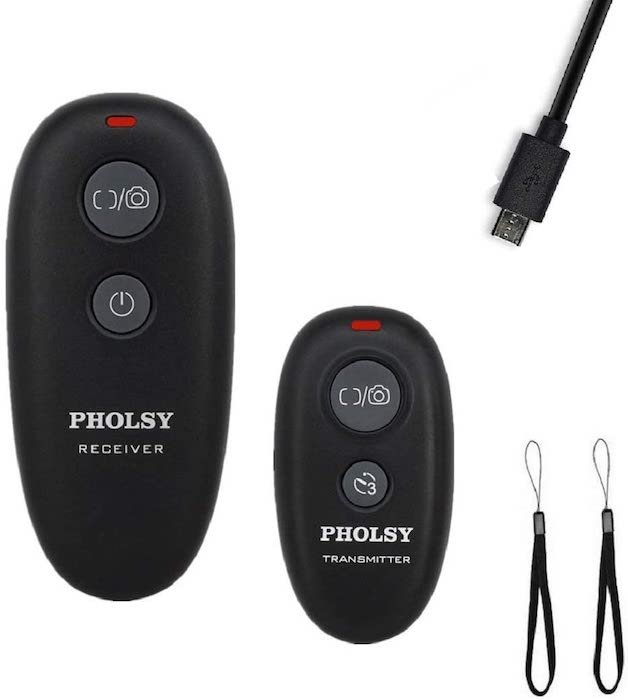 Pholsy camera remote control for cameras