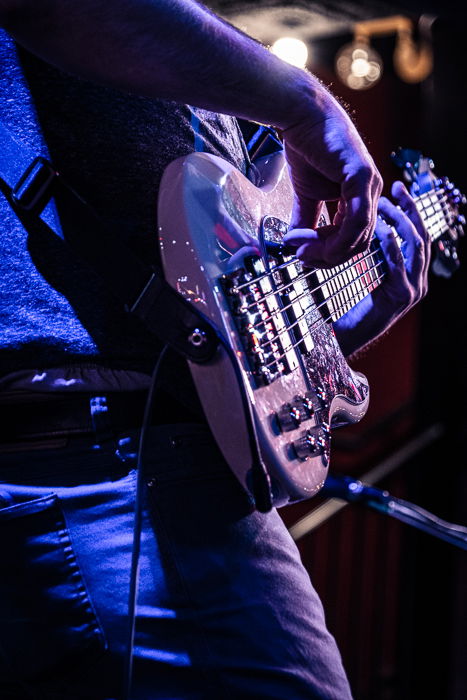 Low light guitarist