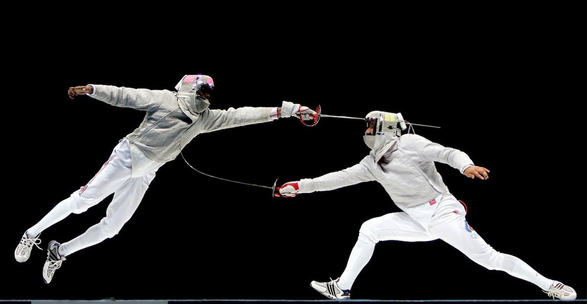 Fencers taken by one of the best sports photographers Donald Miralle