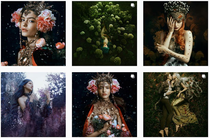 Bella Kotak instagram Collection of fantasy photographs