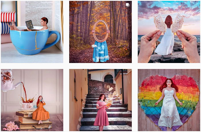 Fabiola Instagram Collection of fantasy photographs