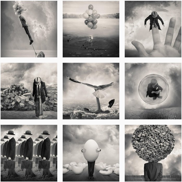 Tommy Ingberg Instagram Collection of fantasy photographs