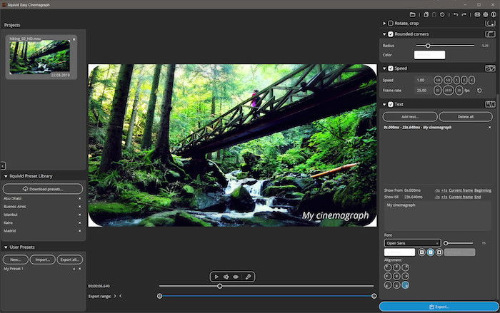 free cinemagraph software for windows 7