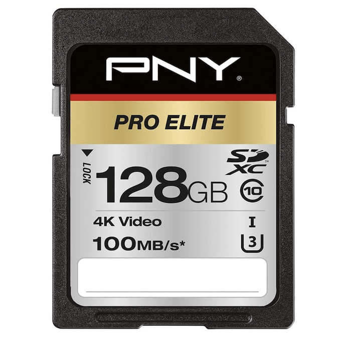 PNY Pro Elite 128GB UHS-I SD card