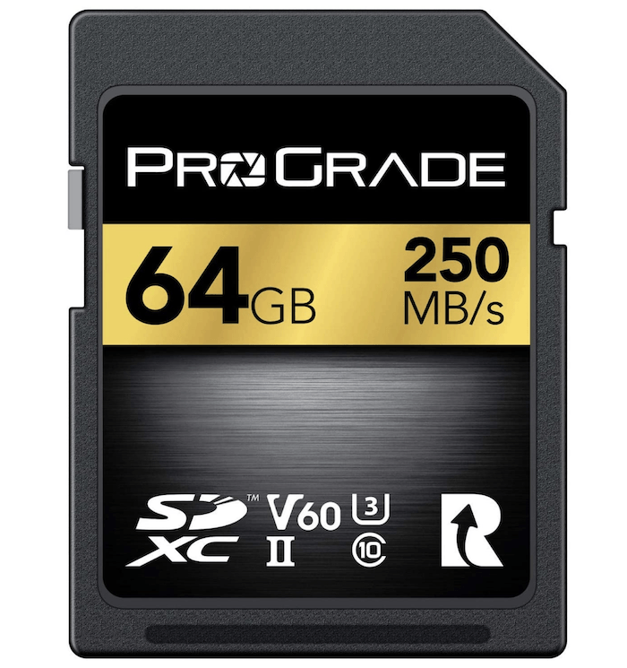 Prograde 64GB UHS-II SD card