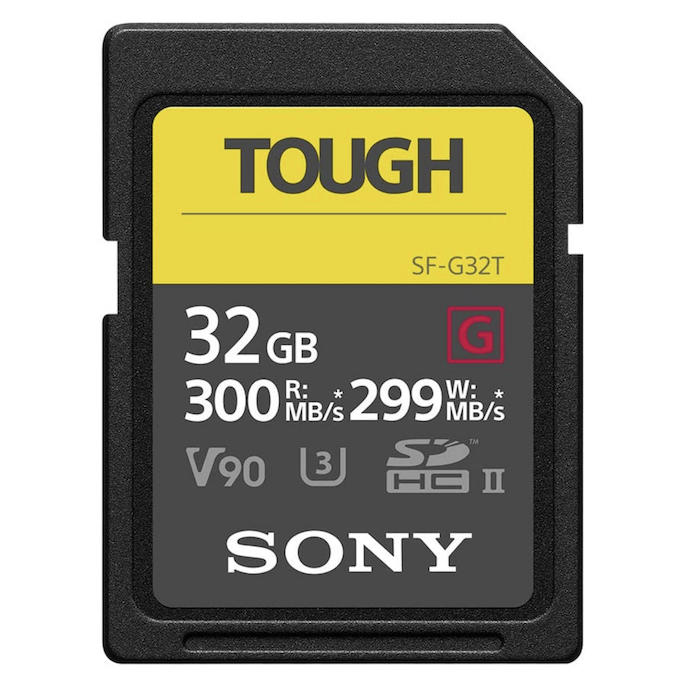 Sony TOUGH 32GB UHS-II SD card