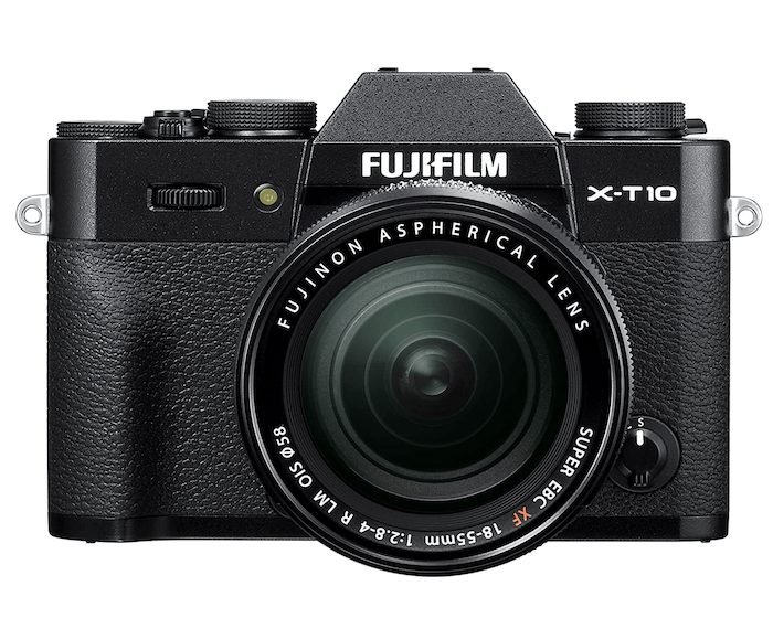 Fuji rangefinder X-T10 camera for concert photography