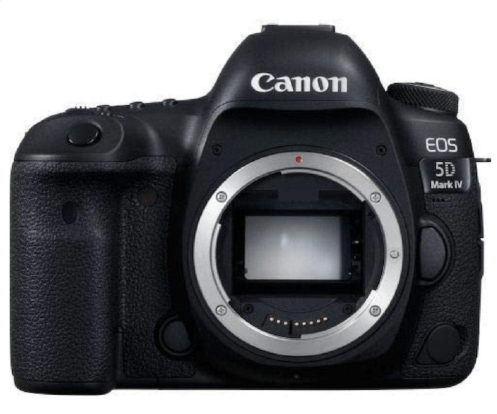 Body of Canon EOS 5D Mark IV as a best camera for concert photography