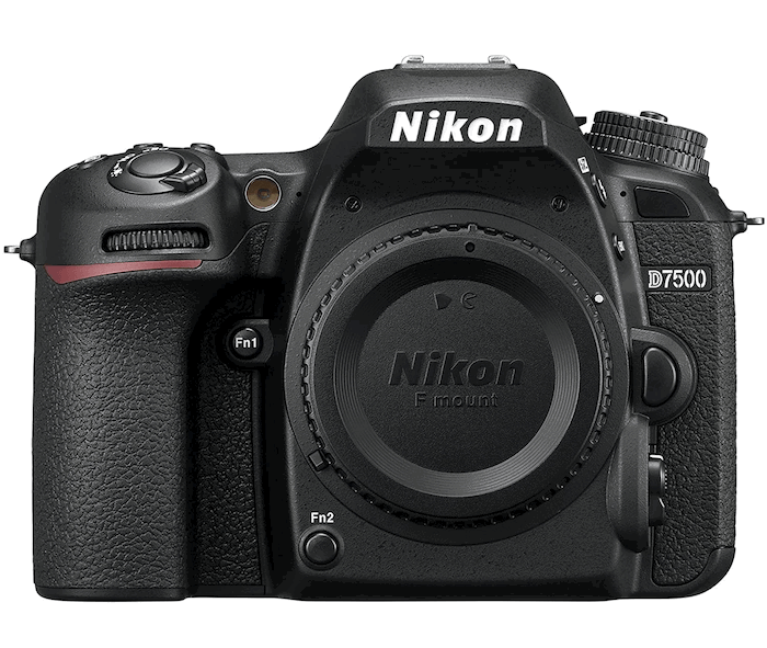 Body of Nikon D7500 as a best cheap camera for concert photography