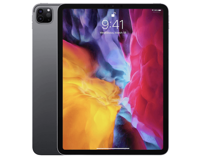 Apple iPad Pro 2020 (4th Generation) with one of the best tablet cameras