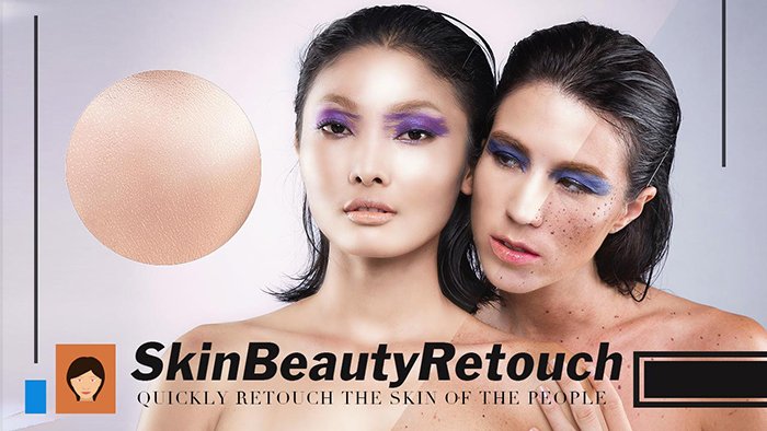 Screenshot of Skin Beauty Retouch Photoshop plugin
