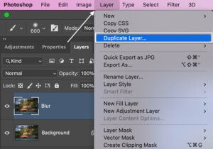 How to Use the Blur Tool in Photoshop