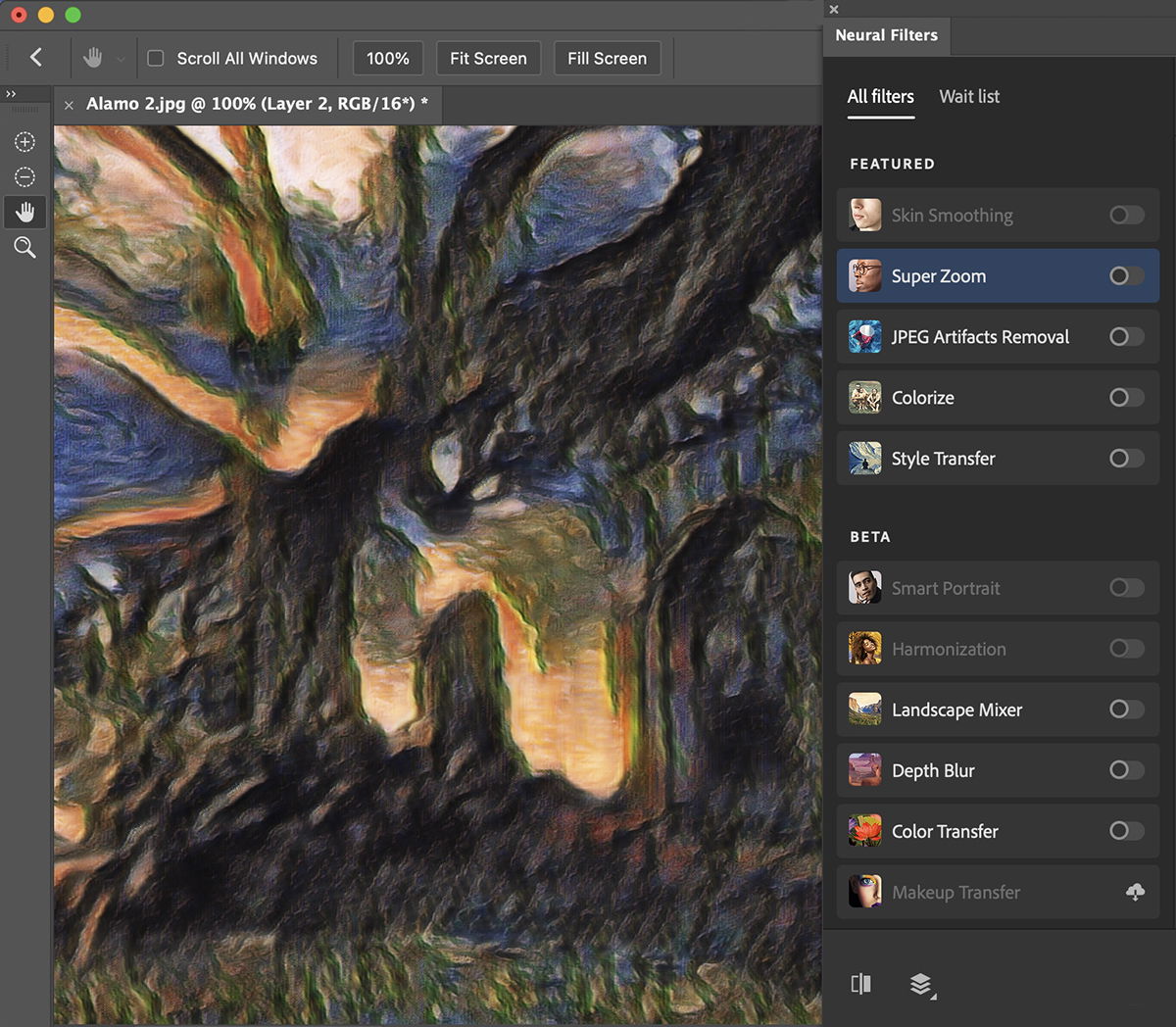 download neural filter photoshop 2023