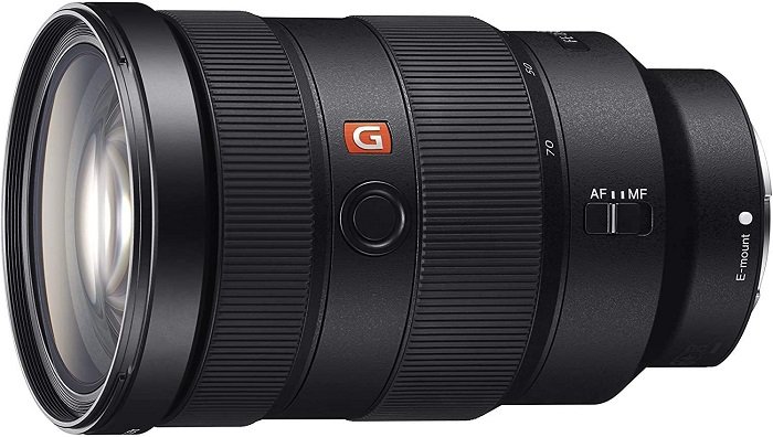 best sony fe lenses: product photo of the Sony FE 24-70mm F2.8 G Master