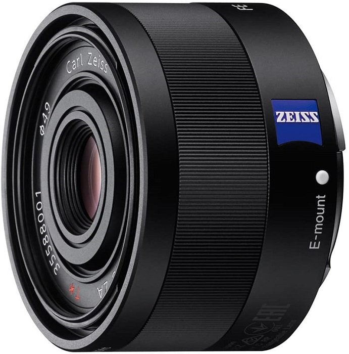best sony fe lenses: product photo of the Sony Sonnar T FE 35mm ZA